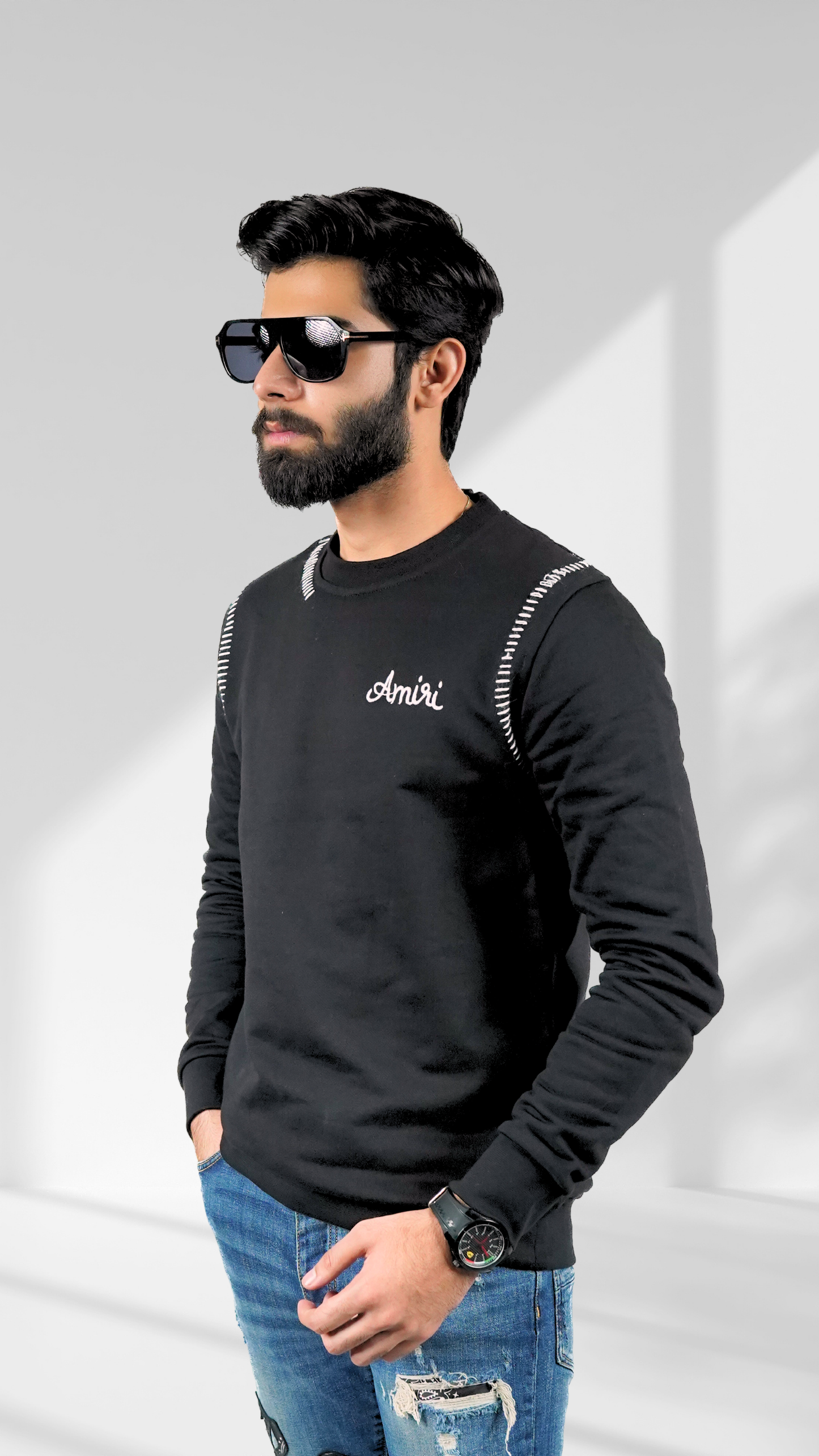 Am-iri Paris 1'1 Grade Sweatshirt