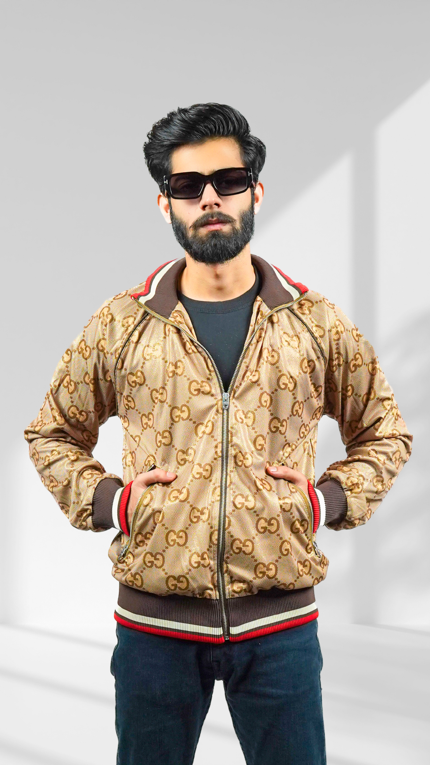 Gucci 1:1 Grading Zip On Jacket