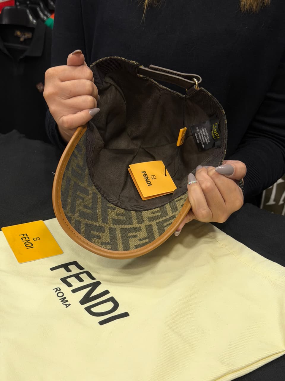 Fendi Premium Cap with Dust Cover
