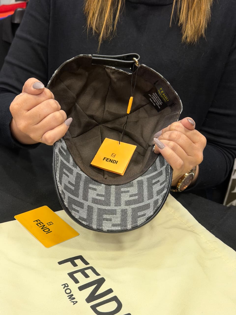 Fendi Premium Cap with Dust Cover