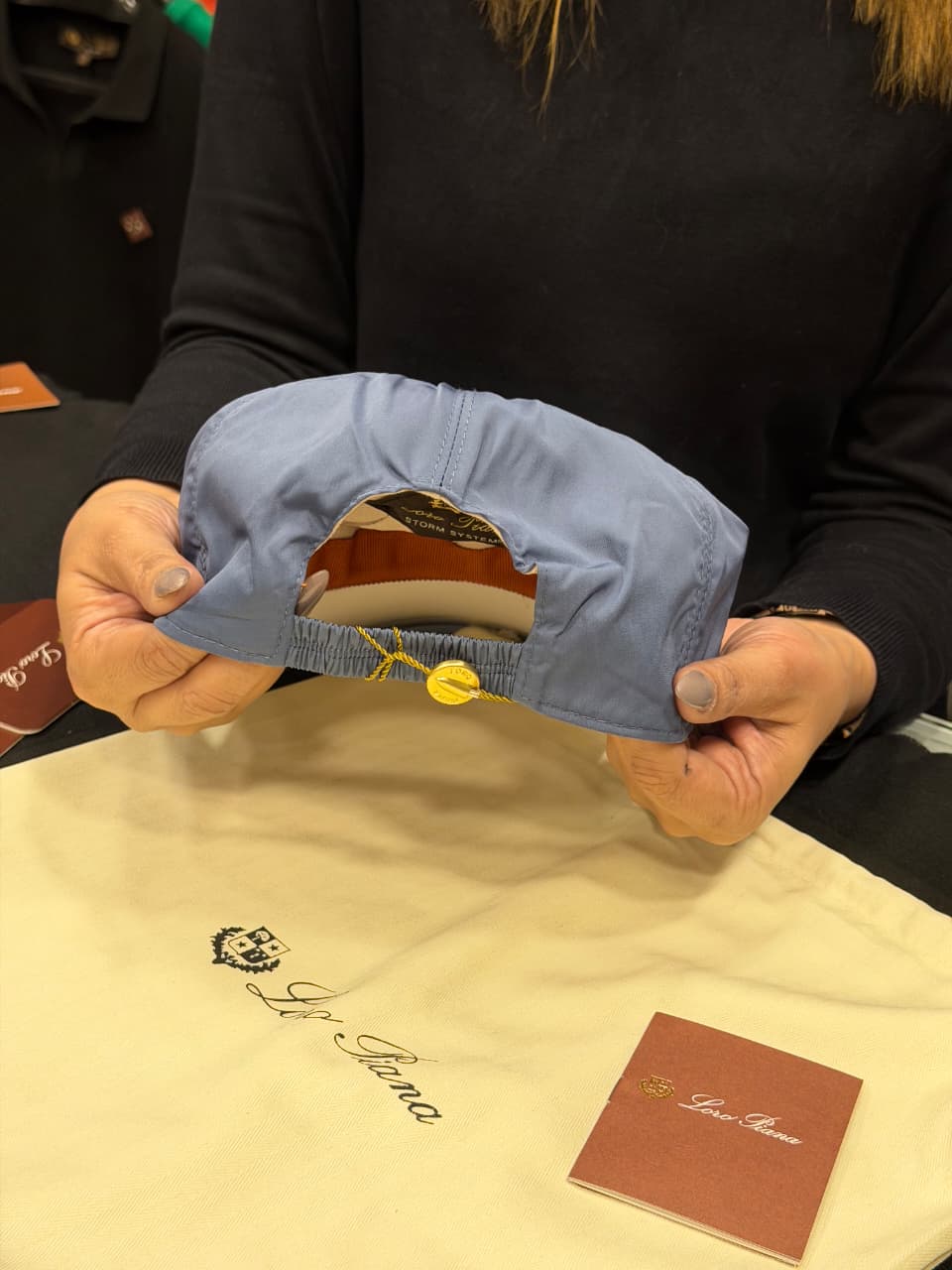 Loro Piana Premium Cap with Dust Cover