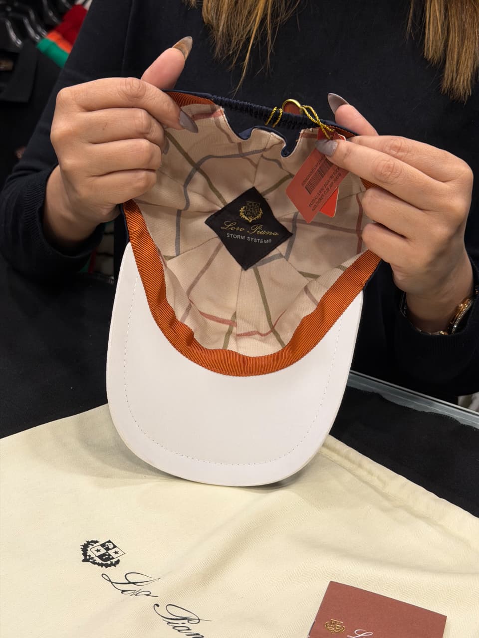 Loro Piana Premium Cap with Dust Cover