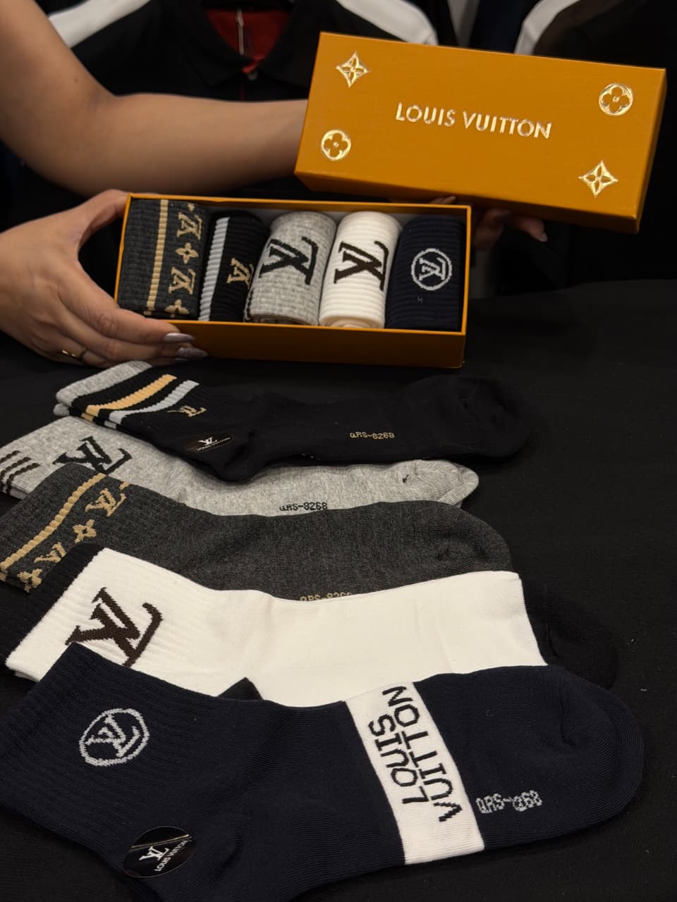 Louis Vuitton Pack of 5 Socks Box