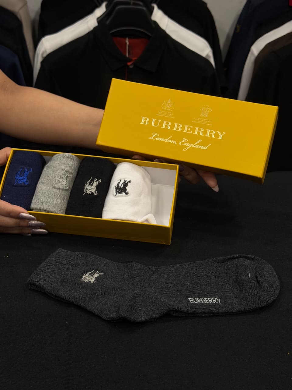 Burberry Pack of 5 Socks Box