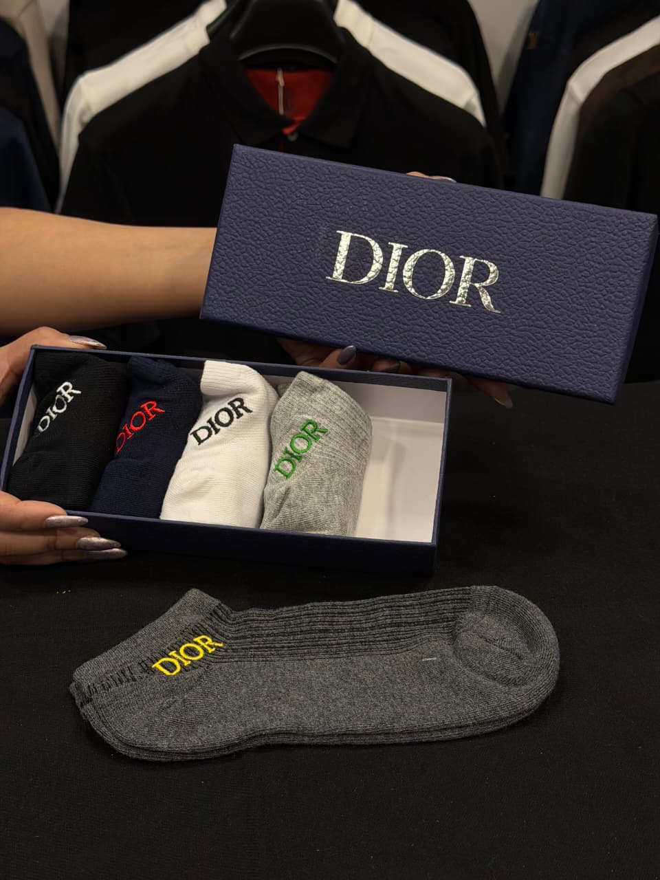 CD Pack of 5 Socks Box