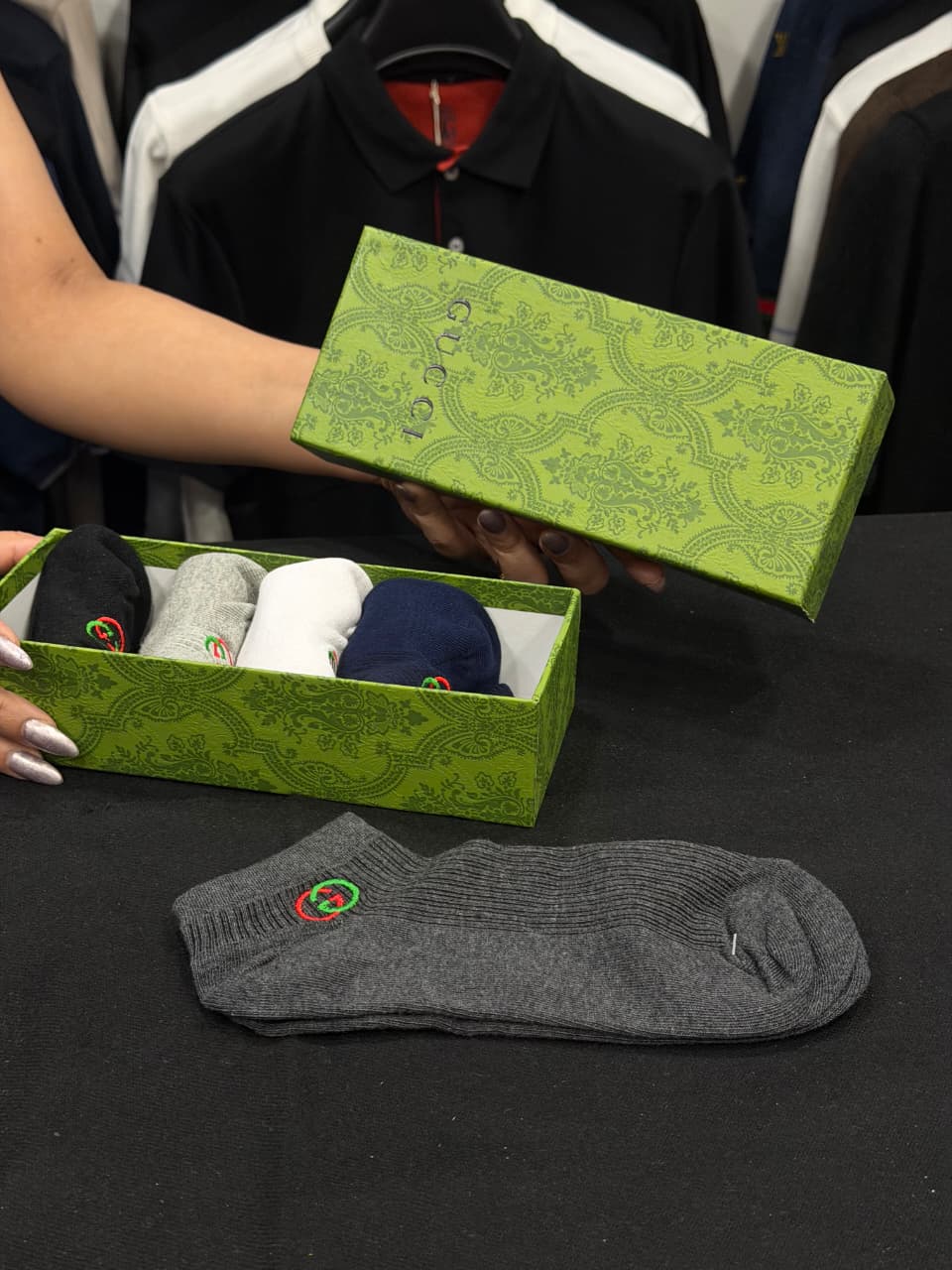 Gucci Pack of 5 Socks Box