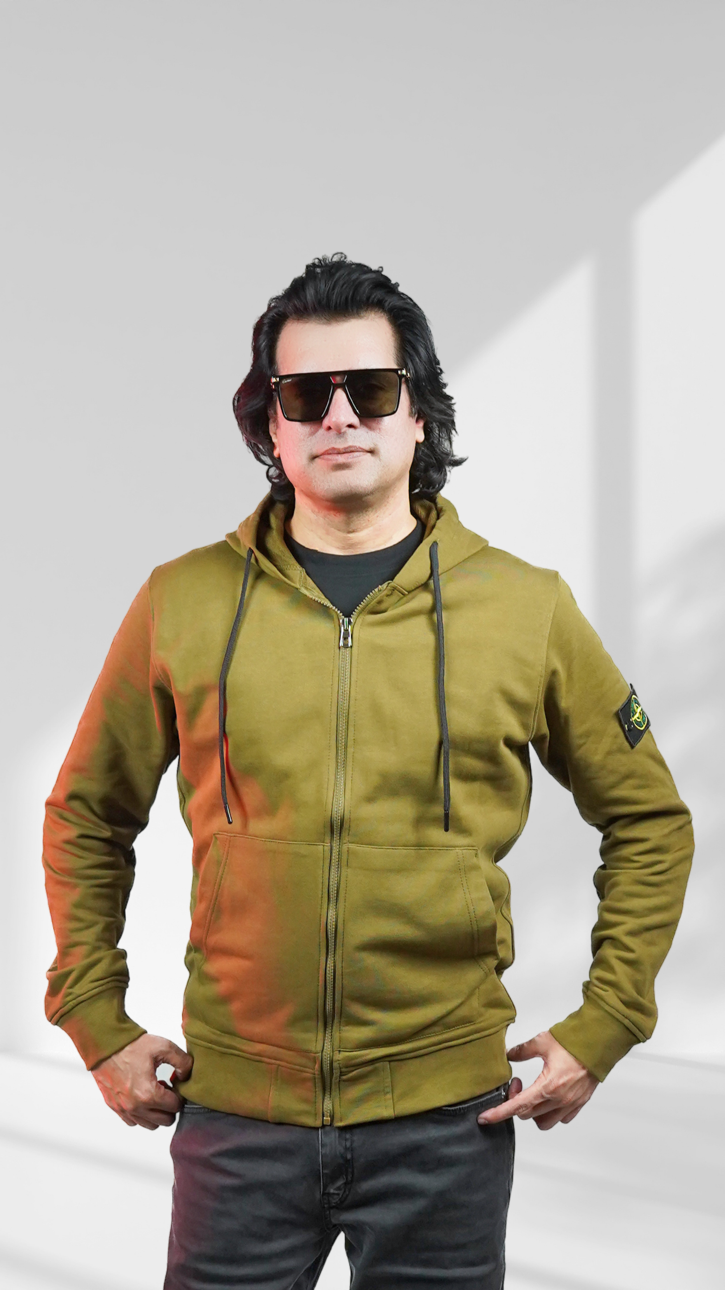 Stone Island 1:1 Grading Zip On Hoodie