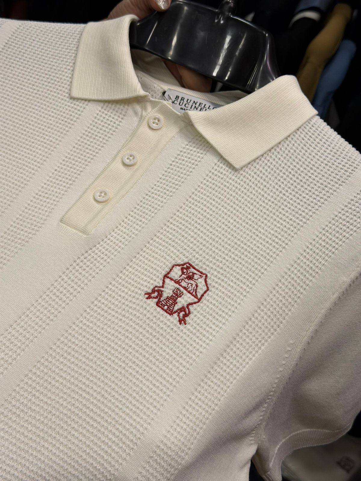 Brunello Cucinelli 1:1 Grade Knitwear Polo