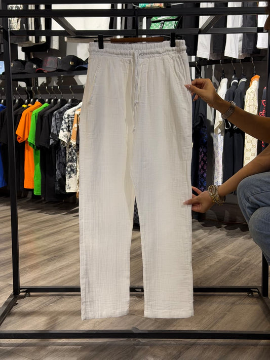 Zara Cotton Linen Trouser