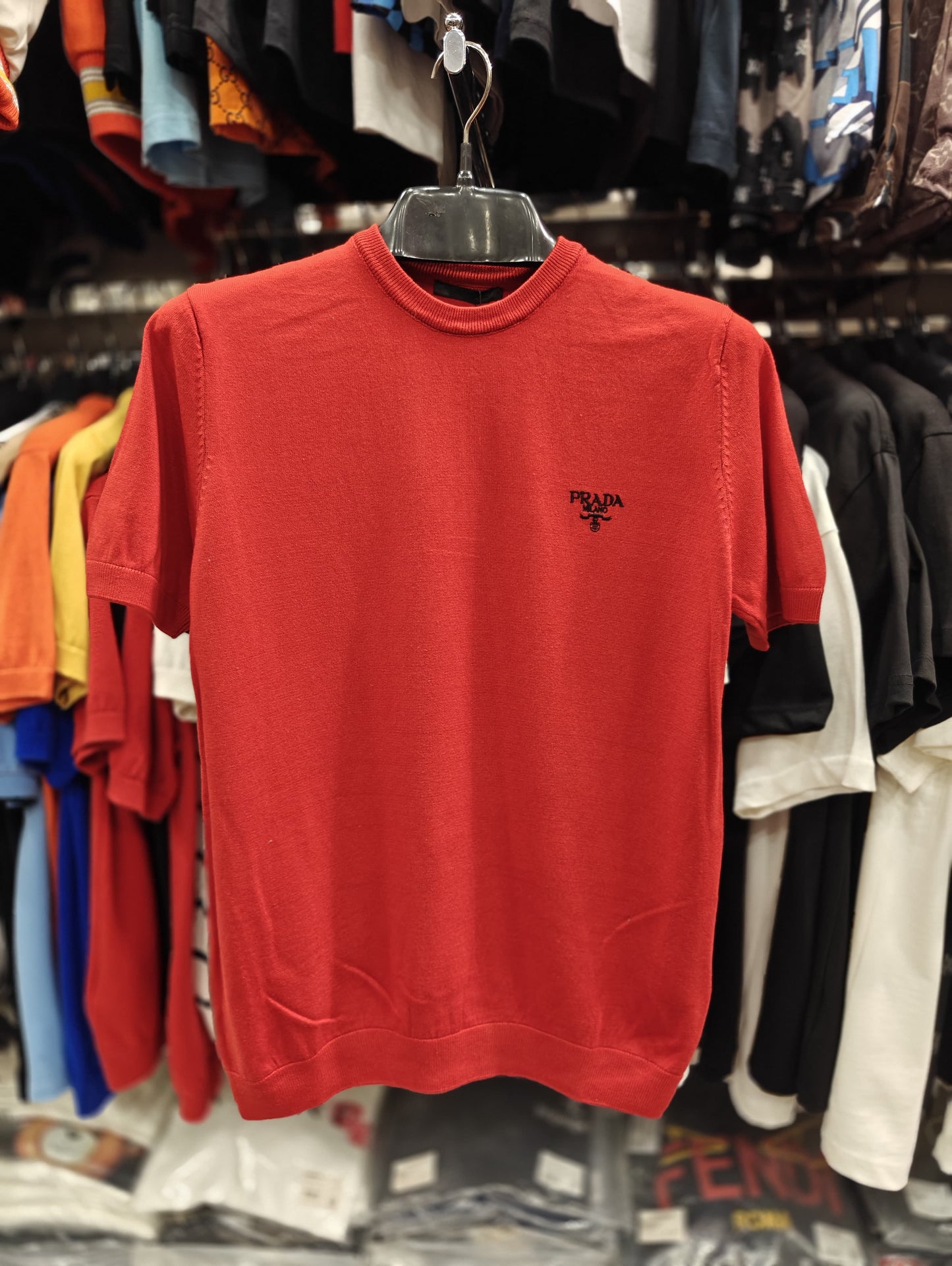 Prada 1:1 Grade Knitwear Tshirt