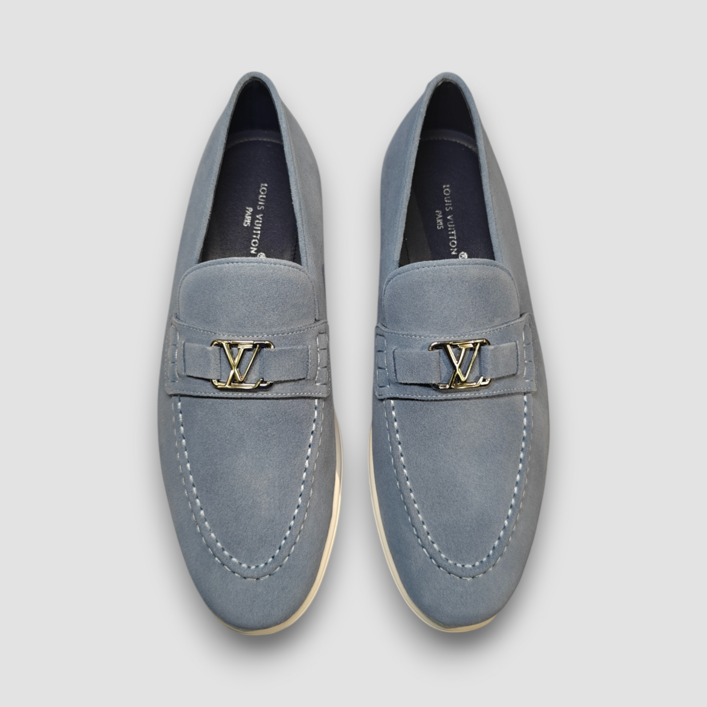 Louis Vuitton 1:1 Grade Suede Leather Estate Loafer