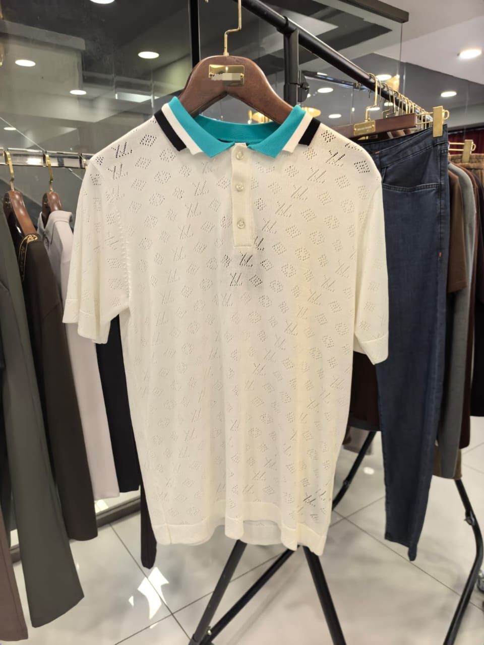 Louis Vuitton 1:1 Grade Knitwear Polo