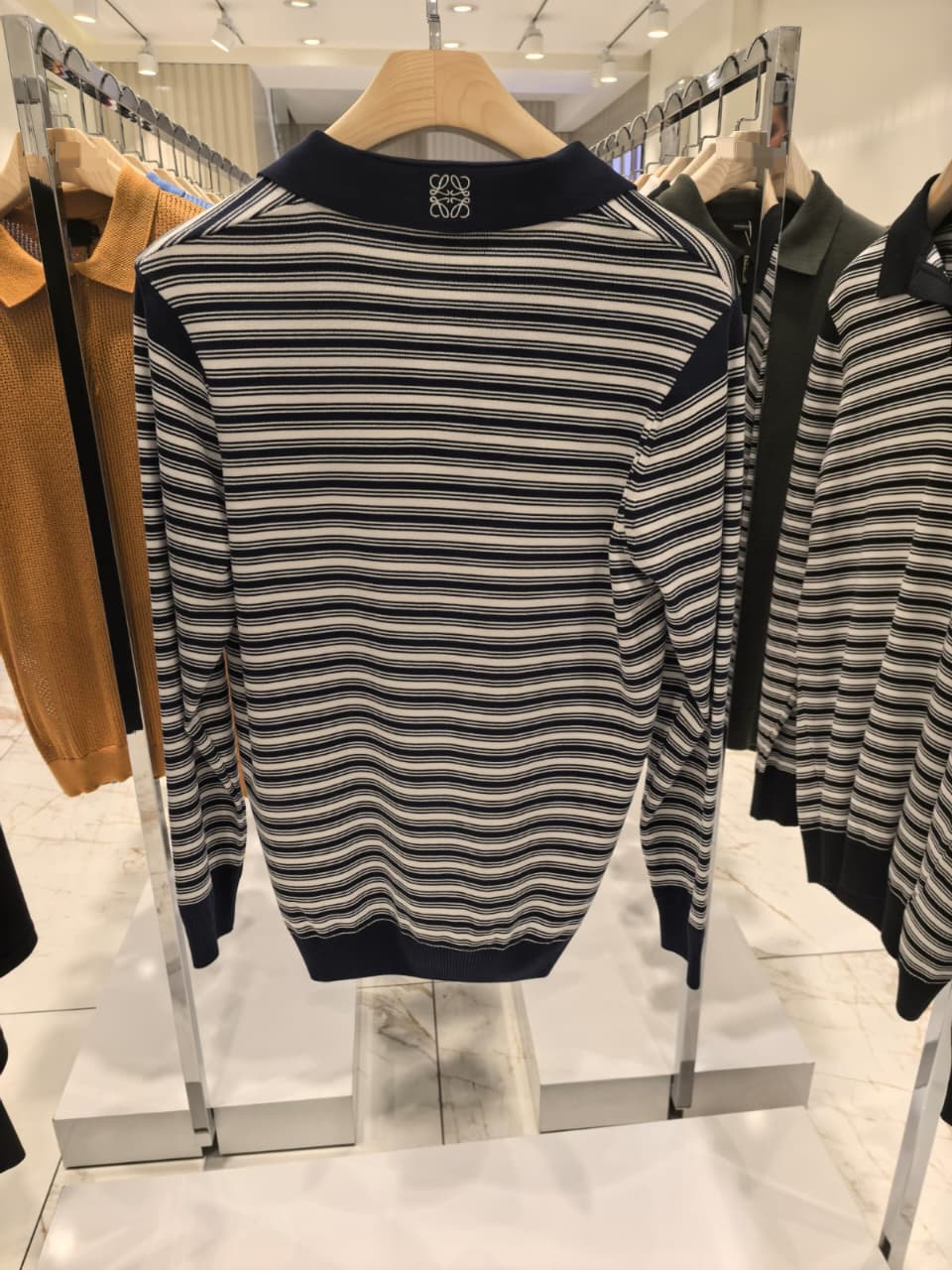 Loewe 1:1 Grade Button Less Old Money Polo Shirt