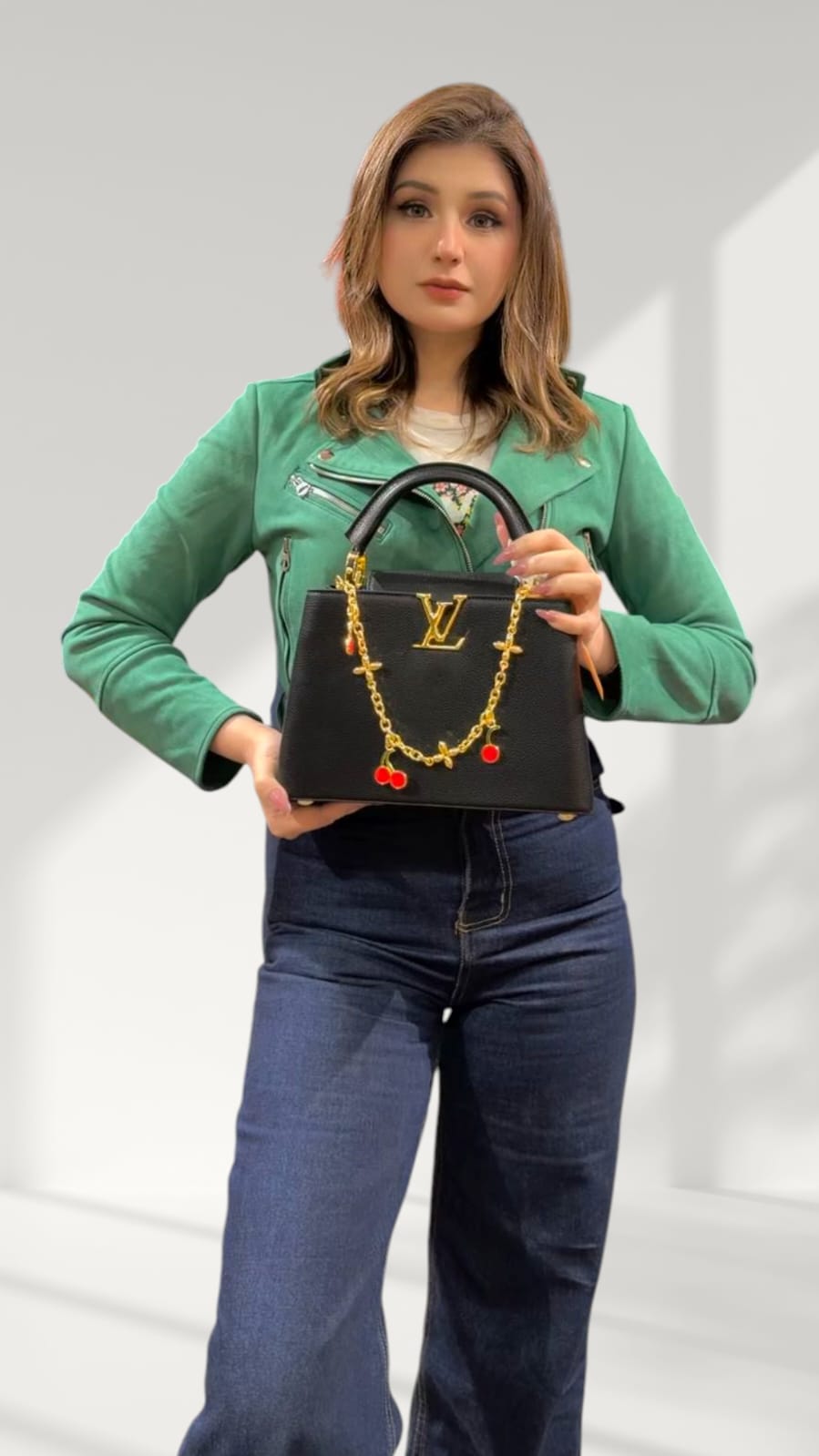 Louis Vuitton Capucines Bag with Box