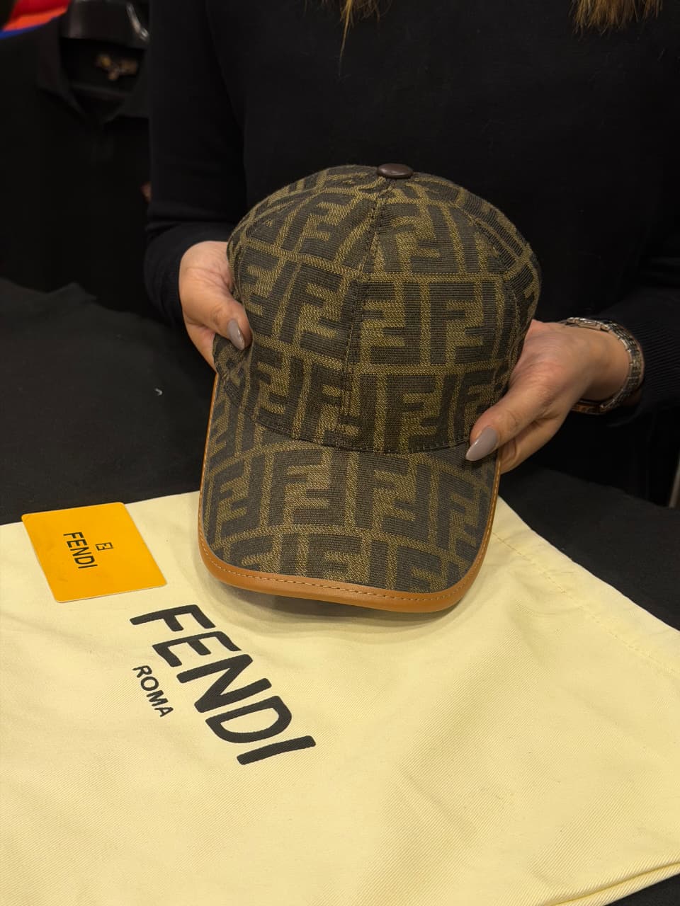 Fendi Premium Cap with Dust Cover