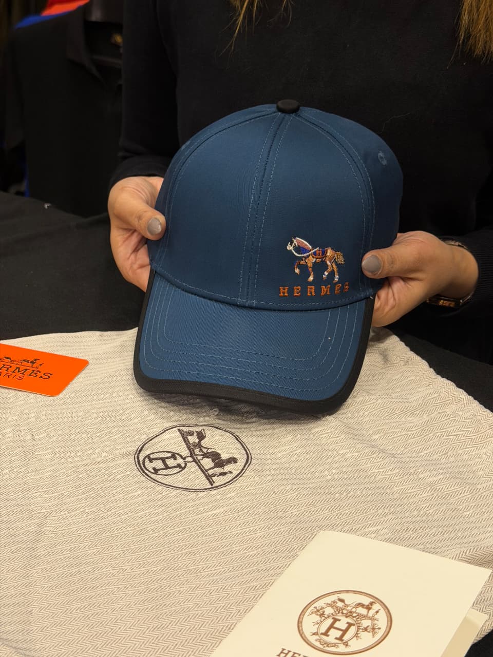 Hermes Premium Cap with Dust Cover