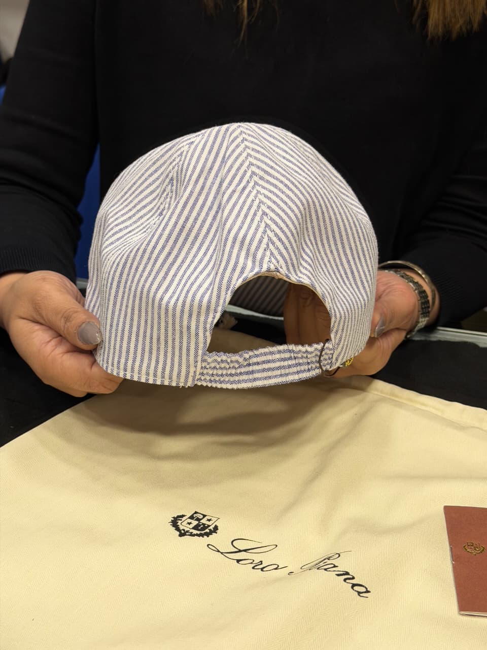 Loro Piana Premium Cap with Dust Cover