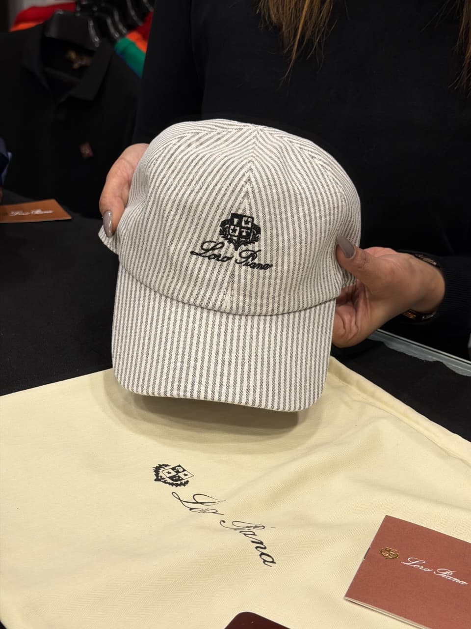 Loro Piana Premium Cap with Dust Cover