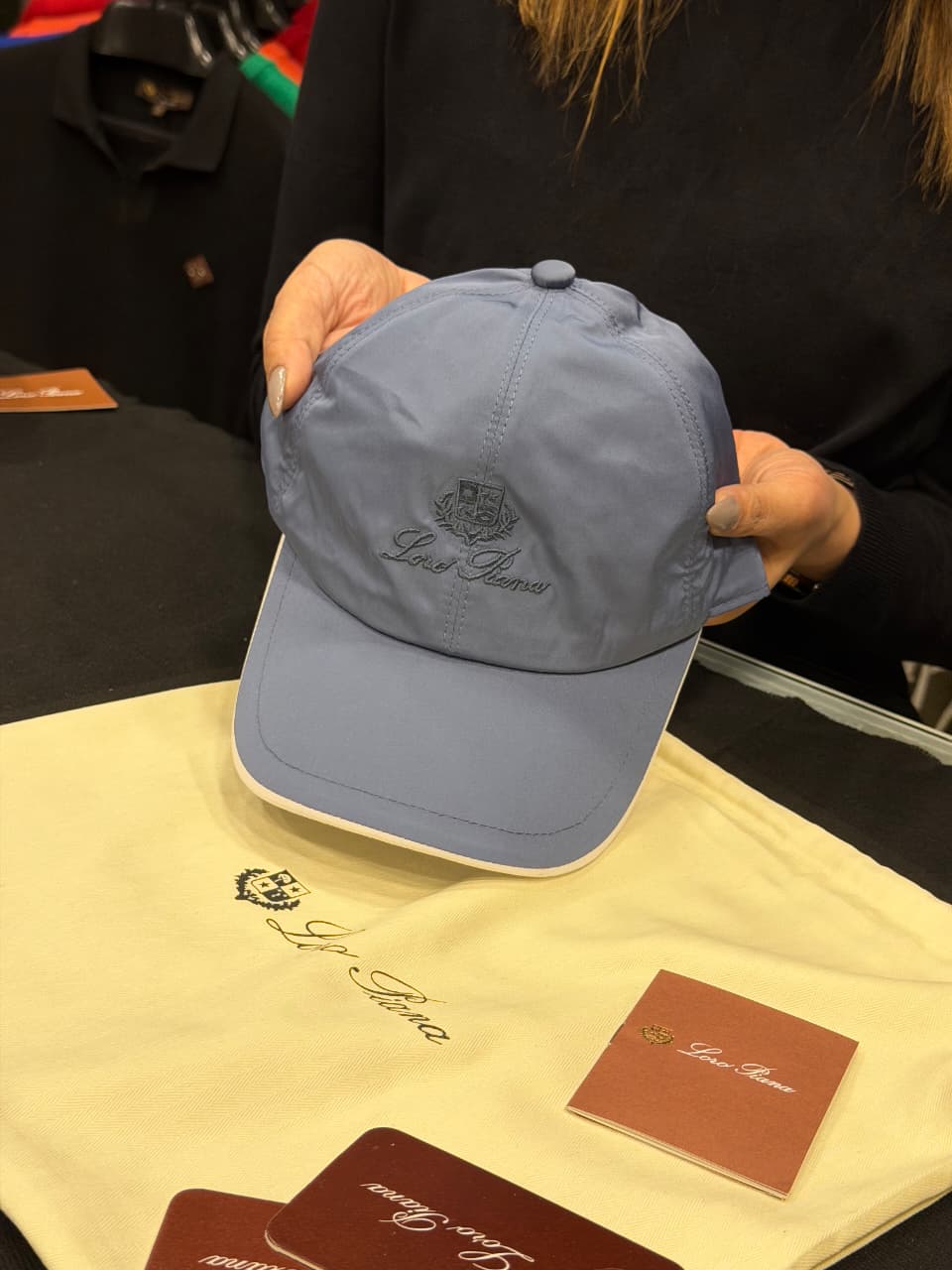 Loro Piana Premium Cap with Dust Cover