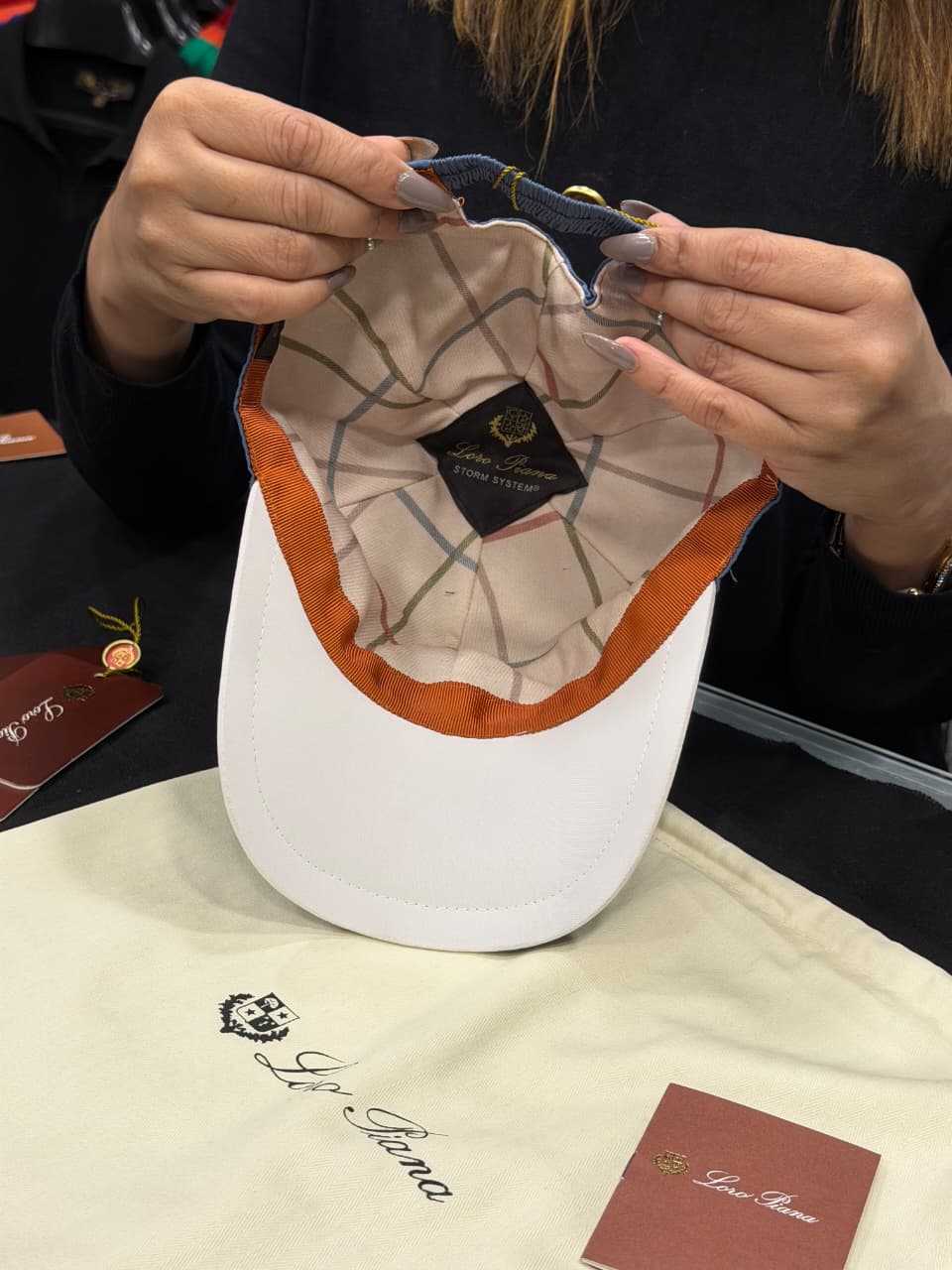 Loro Piana Premium Cap with Dust Cover