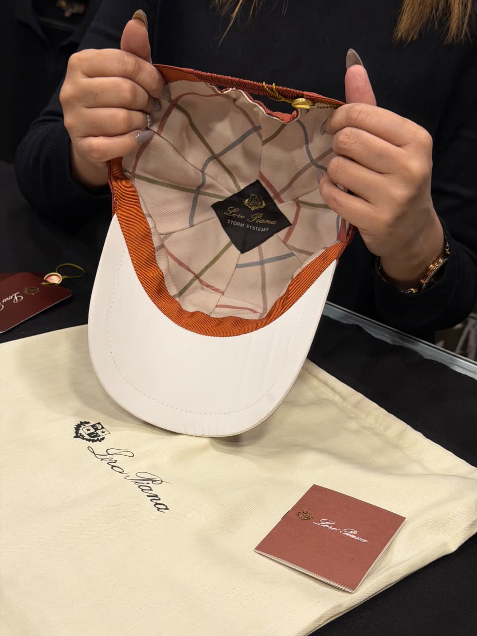 Loro Piana Premium Cap with Dust Cover