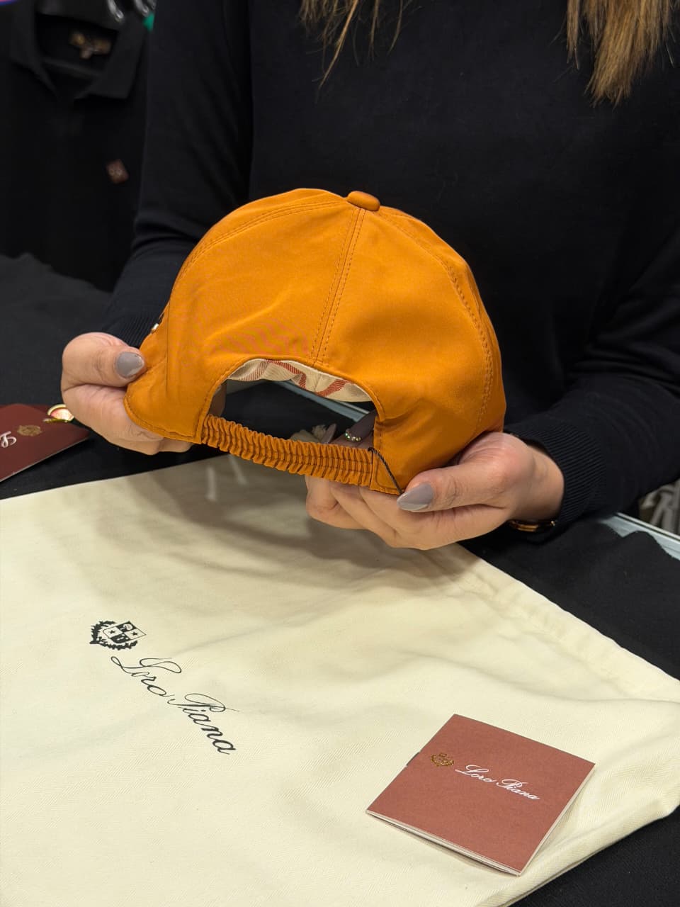 Loro Piana Premium Cap with Dust Cover
