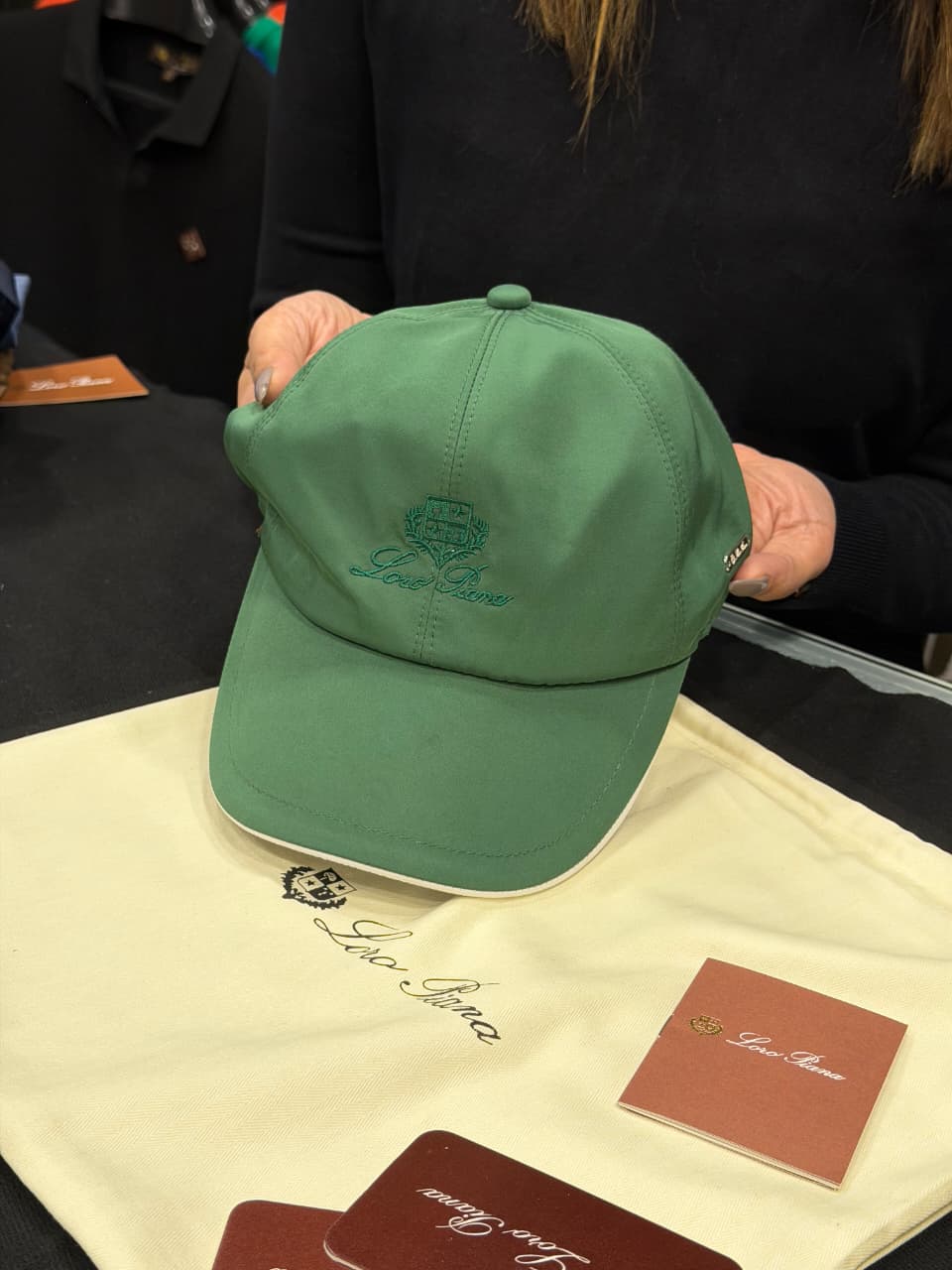 Loro Piana Premium Cap with Dust Cover