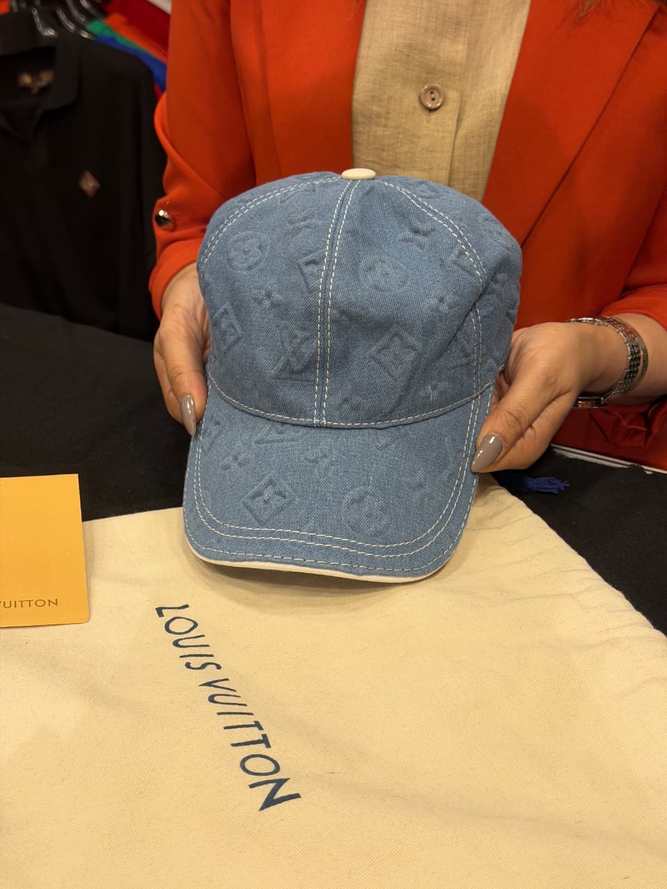 Louis Vuitton Premium Cap with Dust Cover