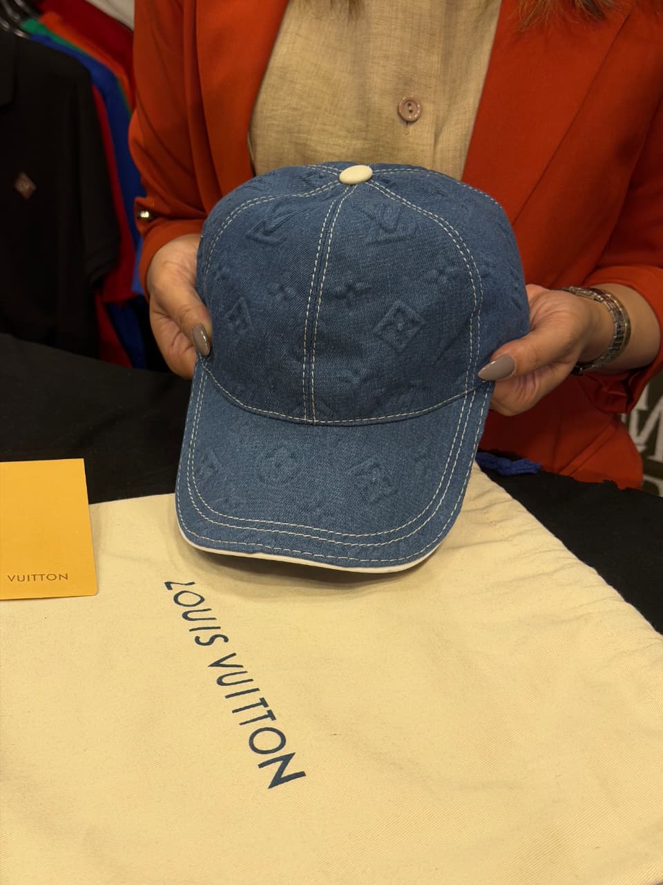 Louis Vuitton Premium Cap with Dust Cover