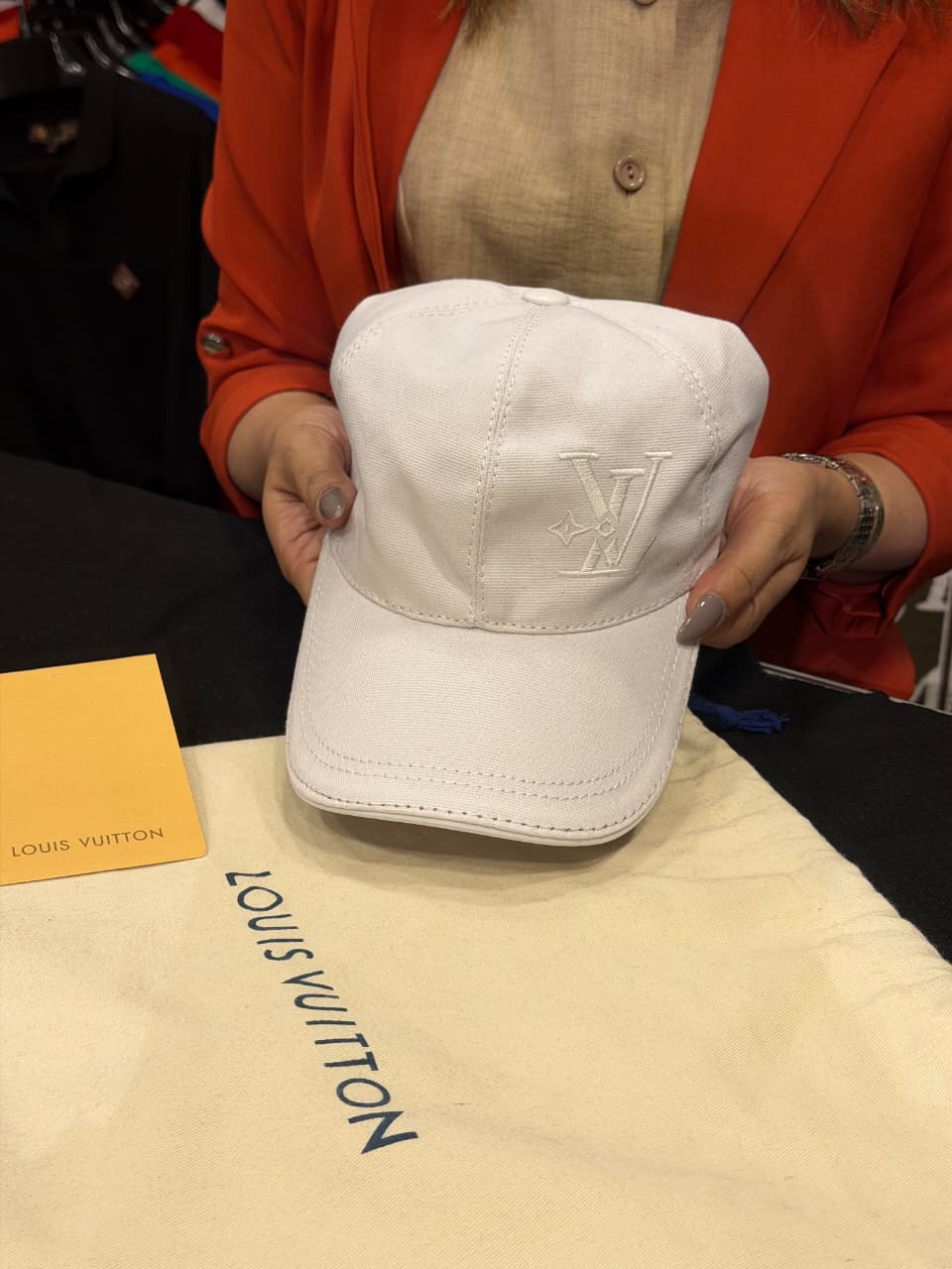 Louis Vuitton Premium Cap with Dust Cover