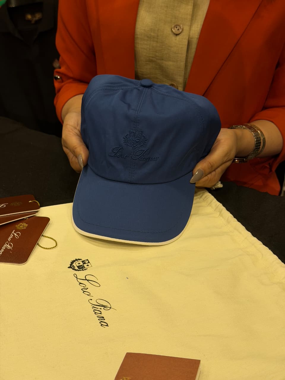 Loro Piana Premium Cap with Dust Cover