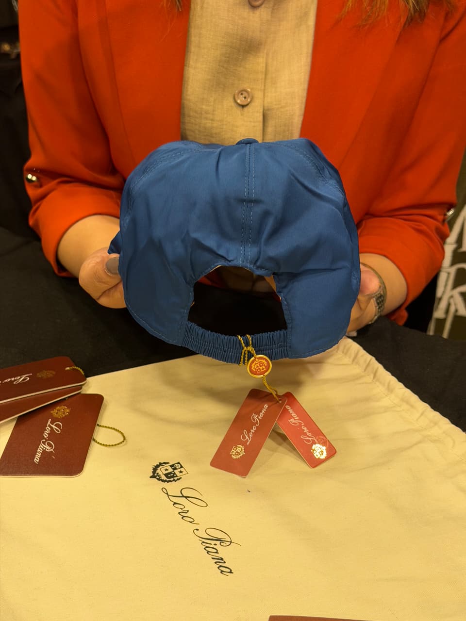 Loro Piana Premium Cap with Dust Cover