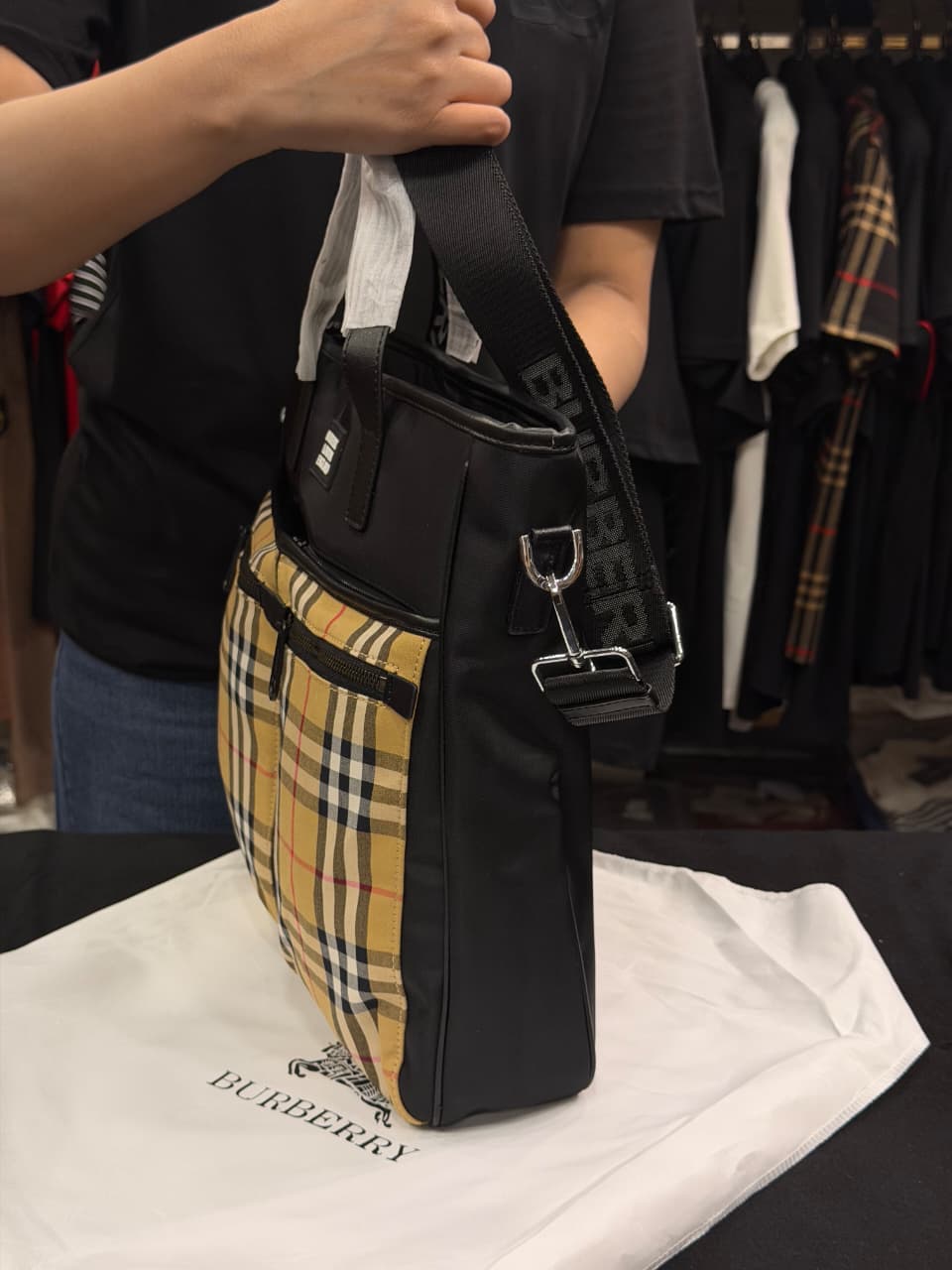 Burberry File/Laptop Bag