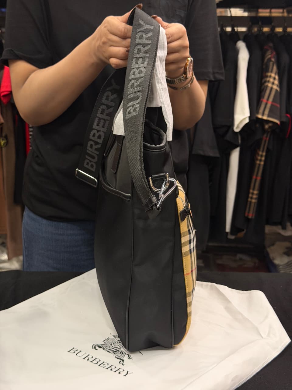 Burberry File/Laptop Bag