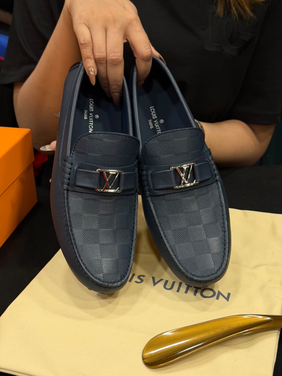 Louis Vuitton Hockenheim Driver 1:1 Grade Super Premium loafer Shoe