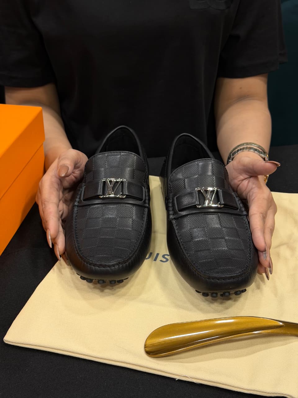 Louis Vuitton Hockenheim Driver 1:1 Grade Super Premium loafer Shoe
