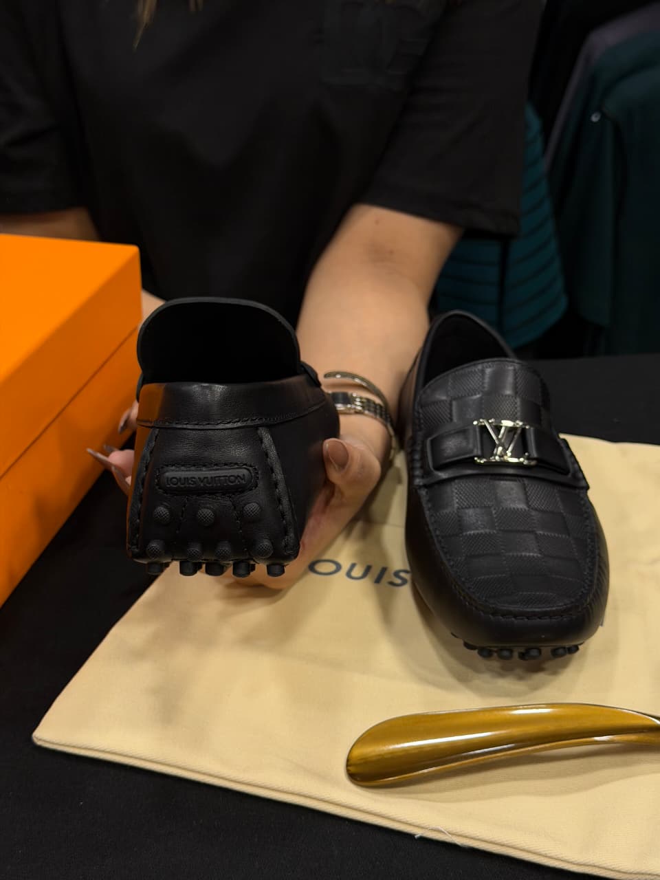 Louis Vuitton Hockenheim Driver 1:1 Grade Super Premium loafer Shoe