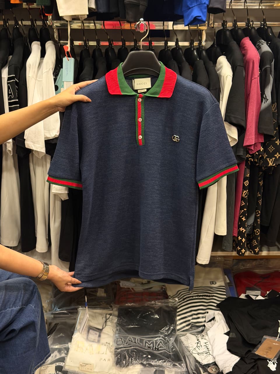 Gucci 1:1 Grade Premium Knitted Polo