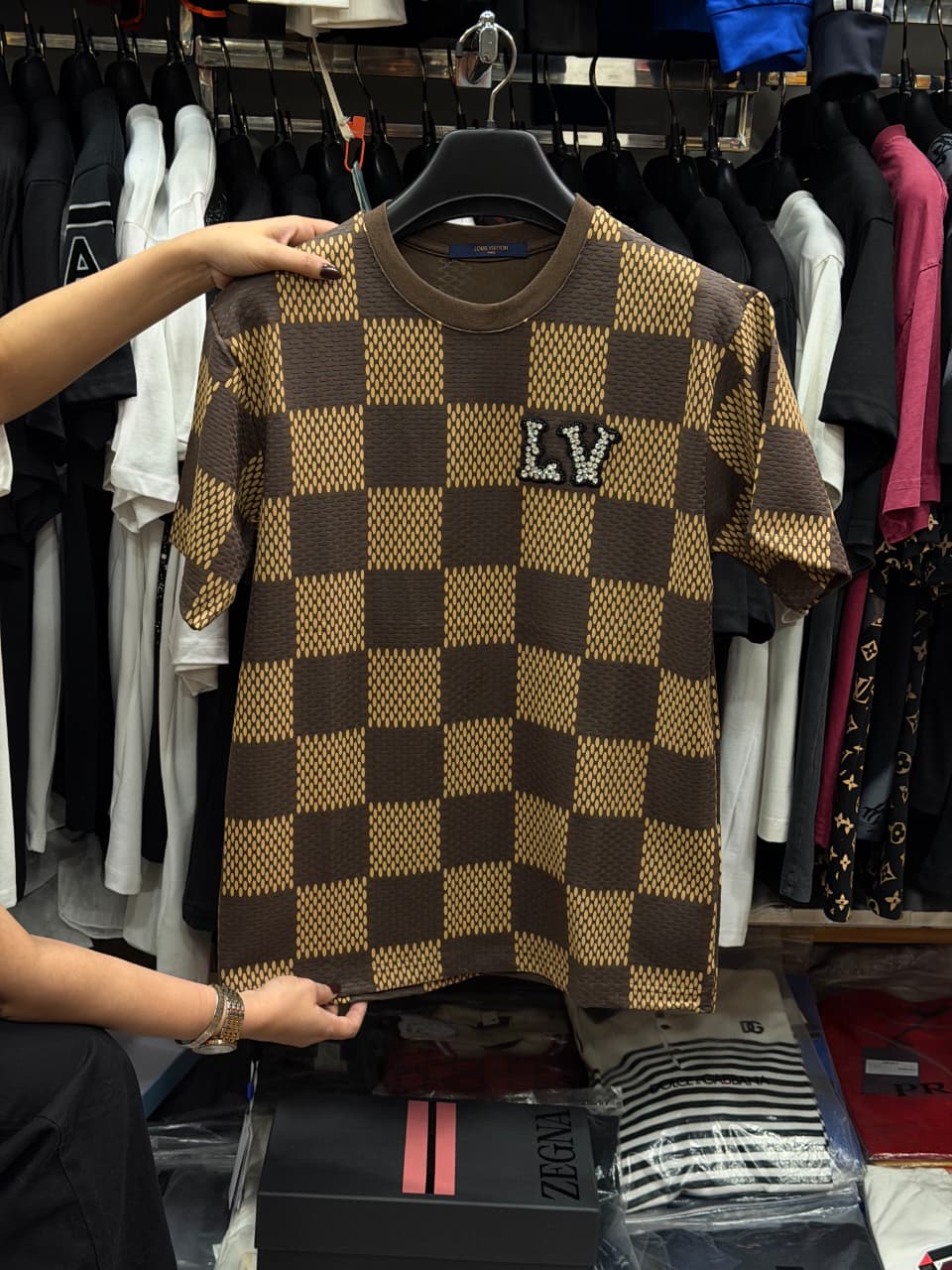 Louis Vuitton 1:1 Grade Super Premium Oversized Tshirt