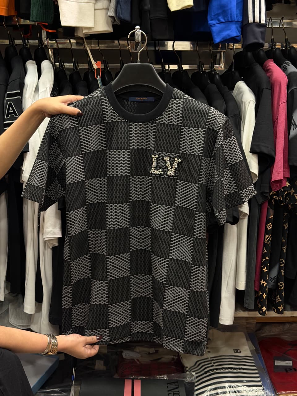 Louis Vuitton 1:1 Grade Super Premium Oversized Tshirt