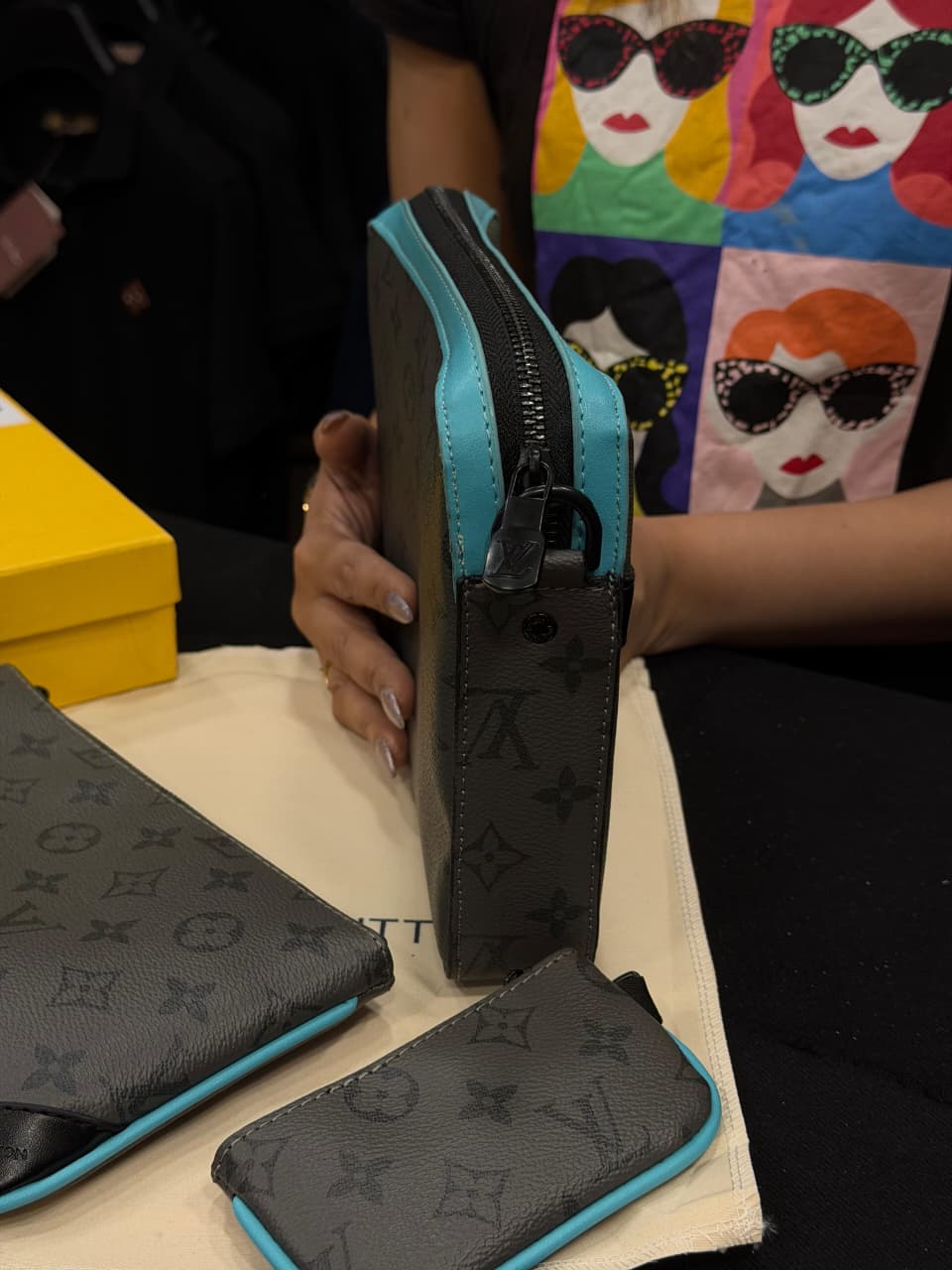 Louis Vuitton Trio Detachable Bag