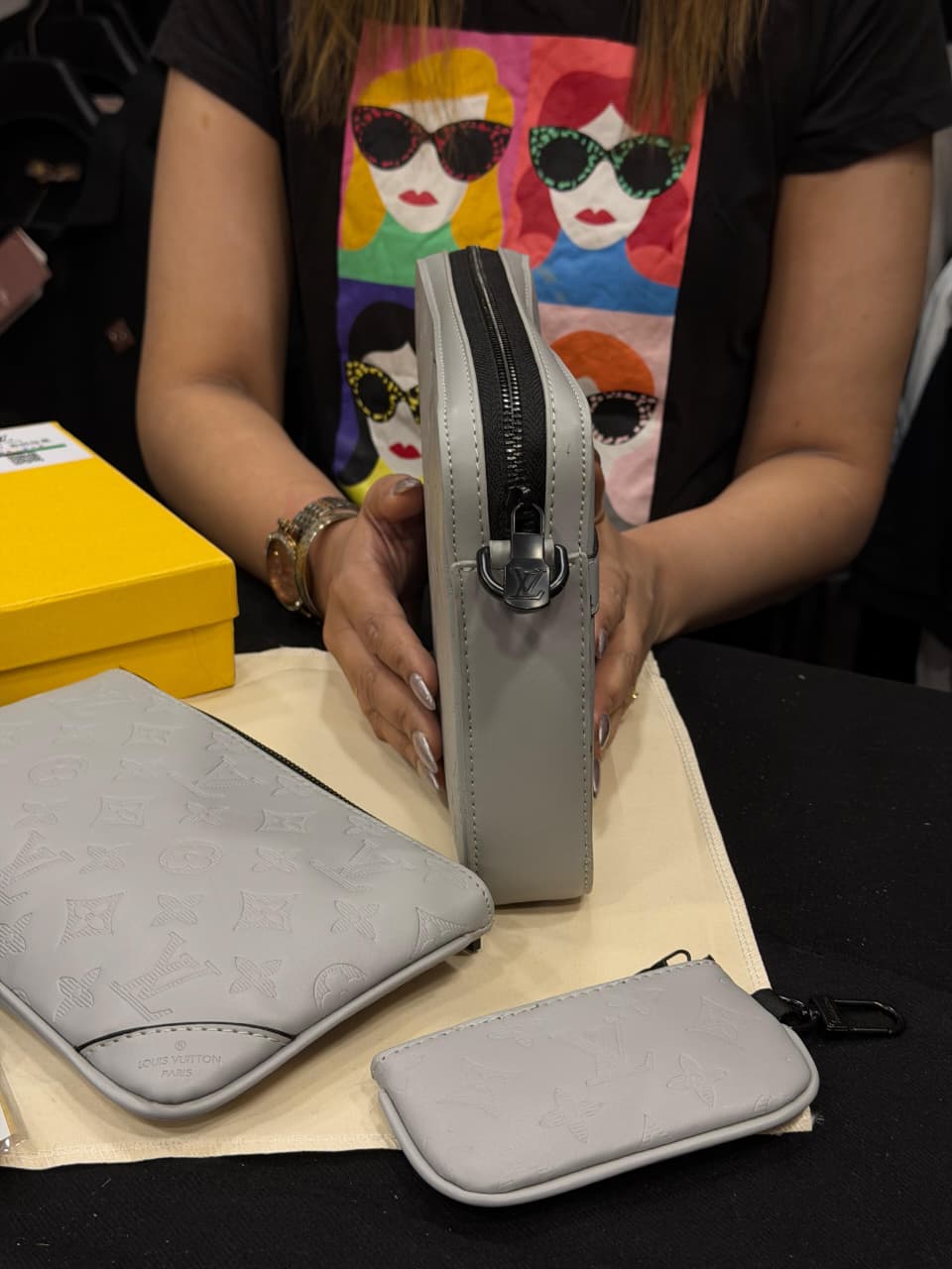Louis Vuitton Trio Detachable Bag