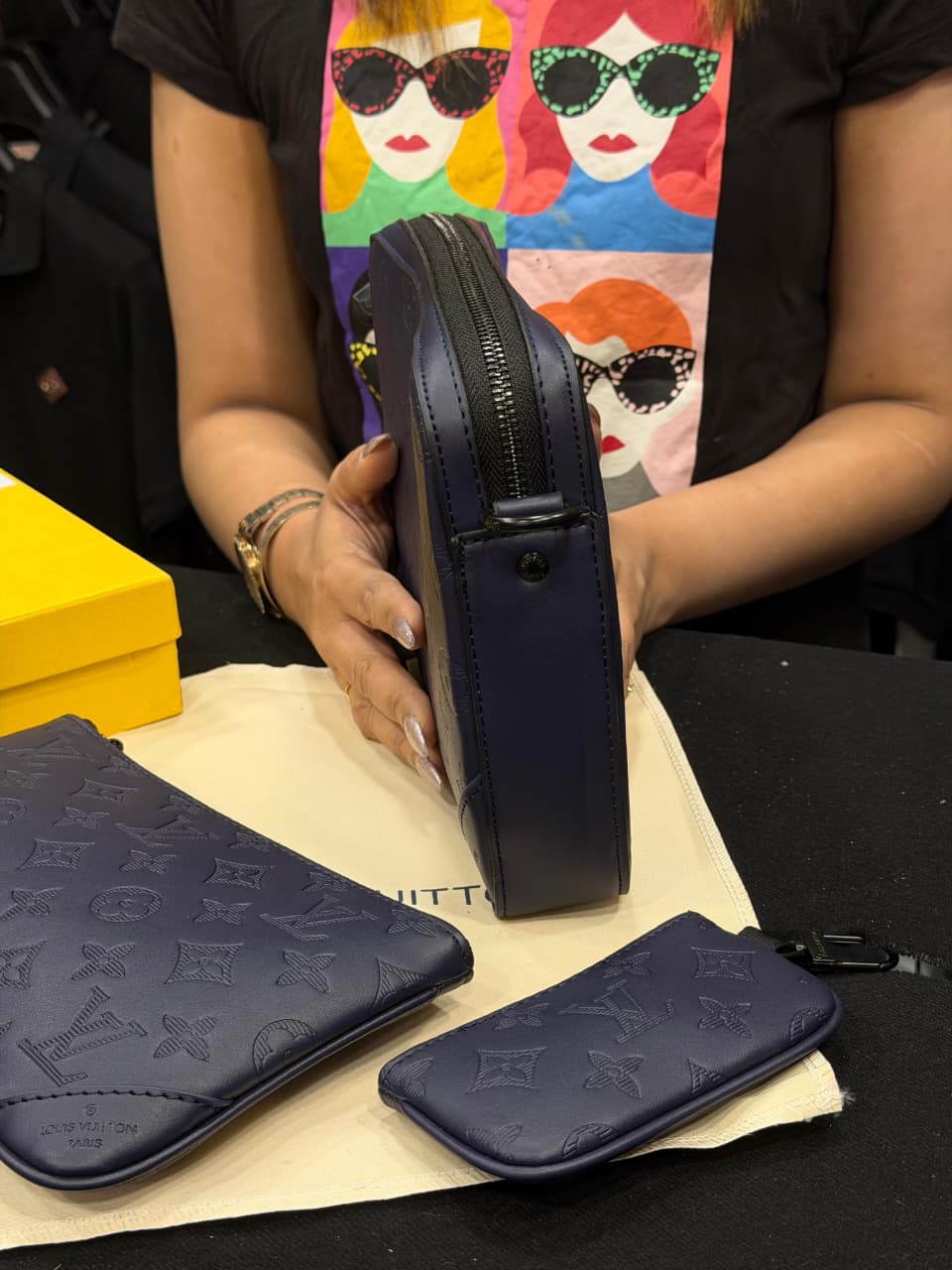 Louis Vuitton Trio Detachable Bag