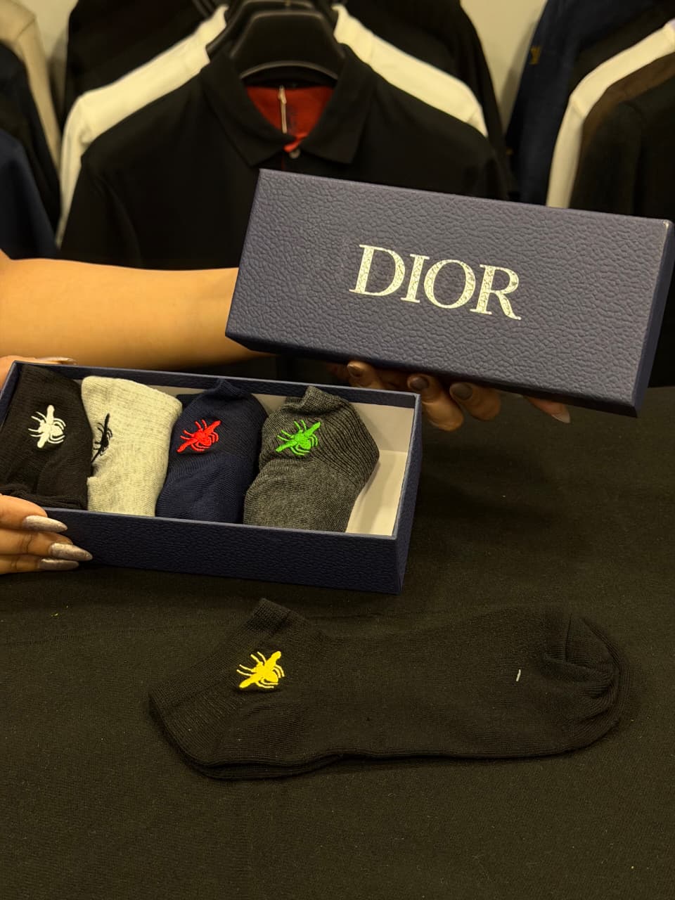 CD Pack of 5 Socks Box