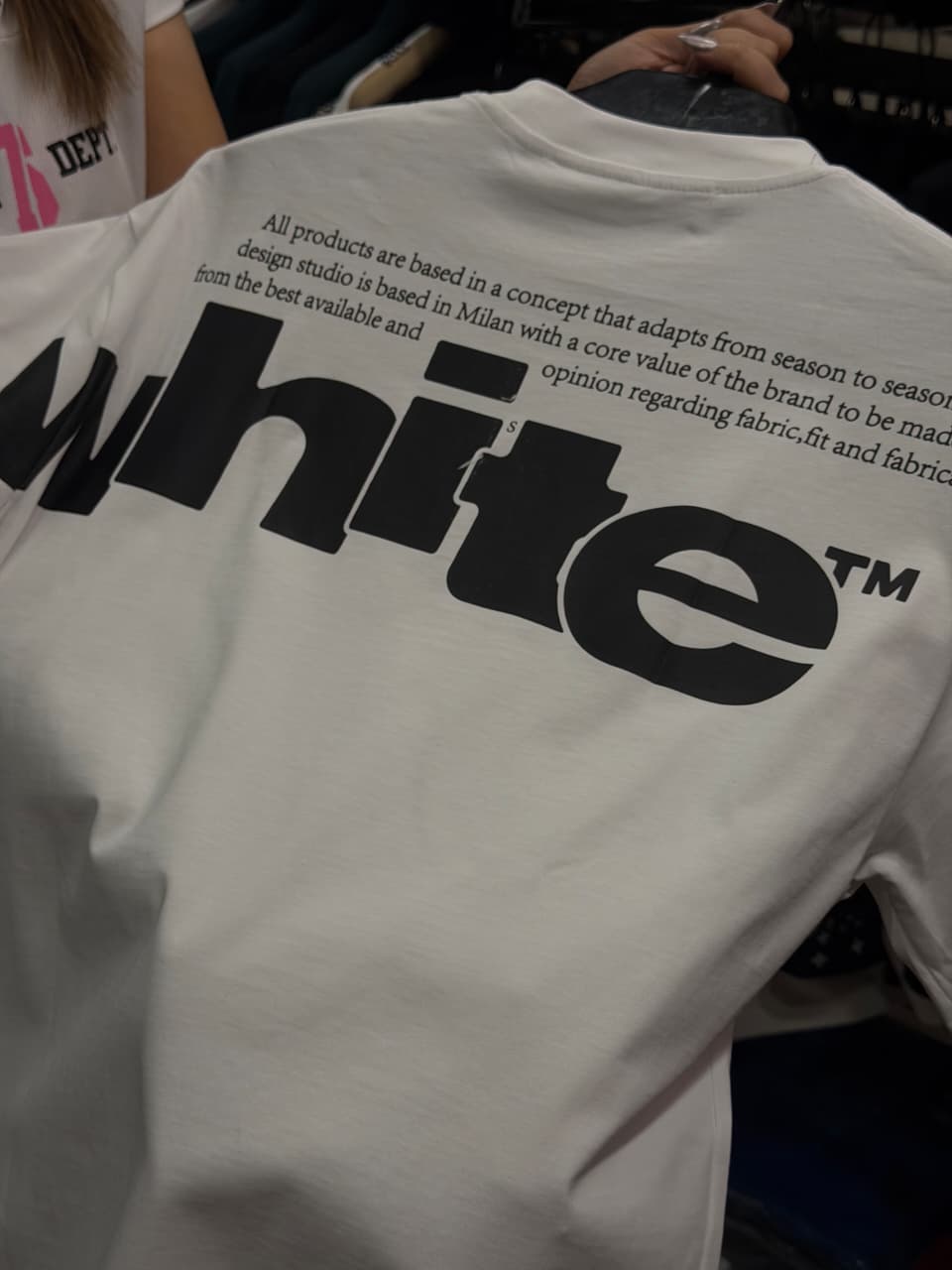 Off-White Oversized T-shirt