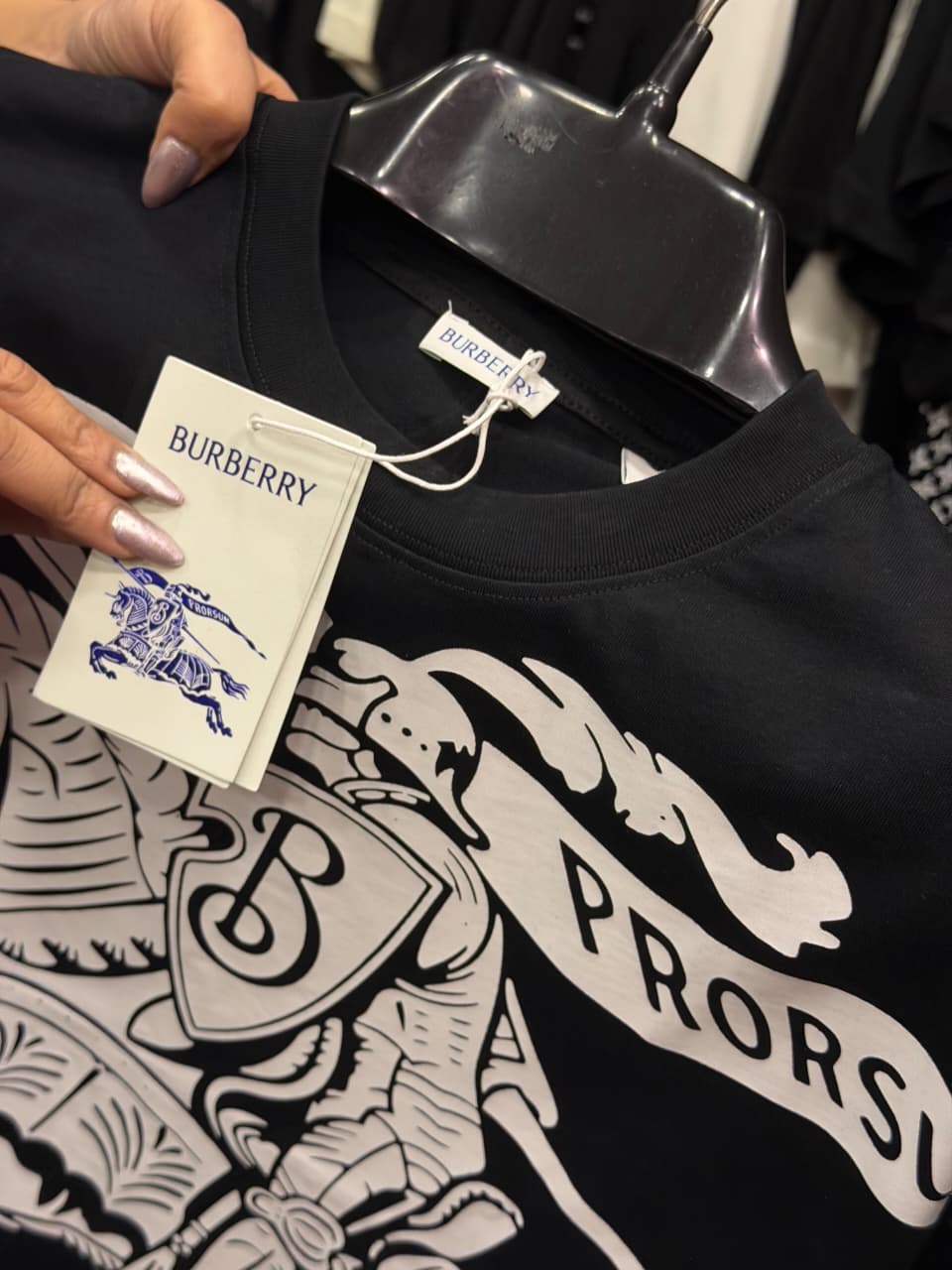 Burberry Oversized T-shirt