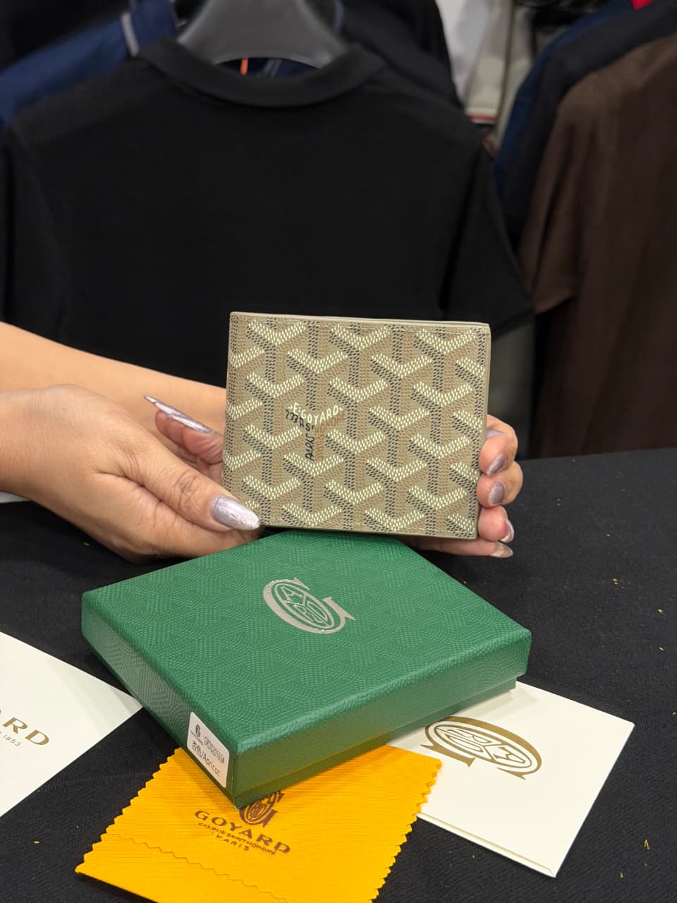 Goyard Short Wallet - Khakhi