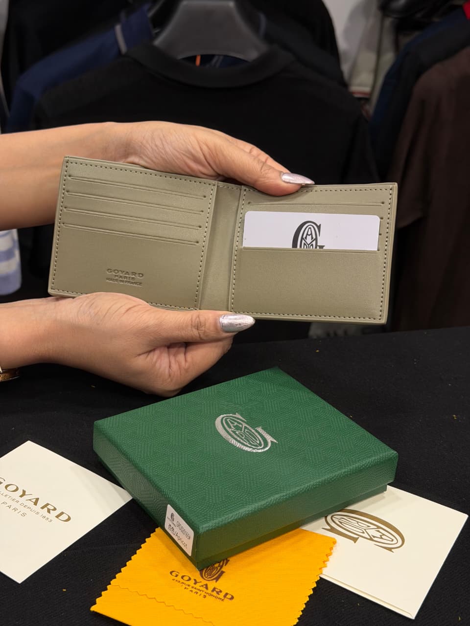 Goyard Short Wallet - Khakhi