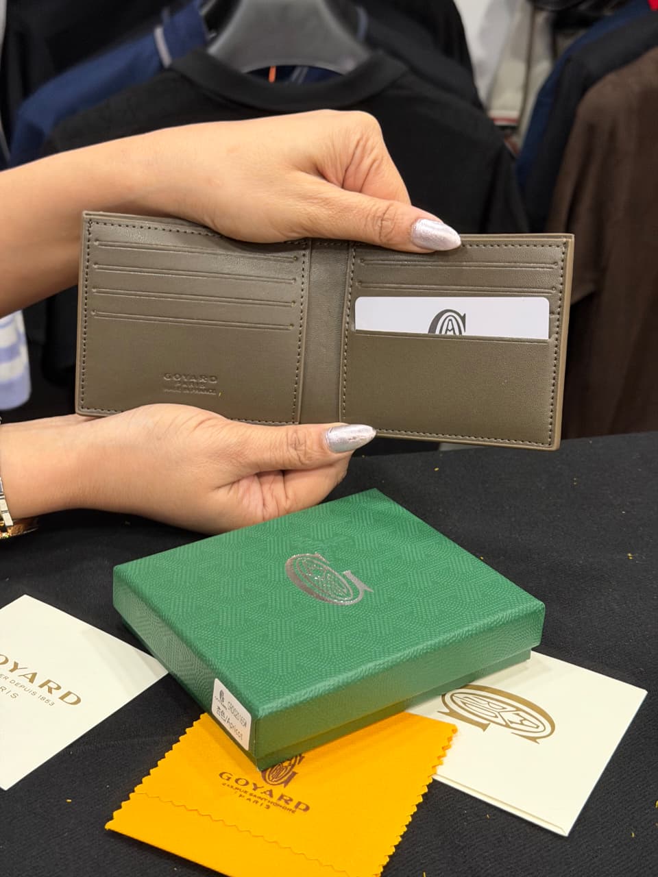 Goyard Short Wallet - Coffee