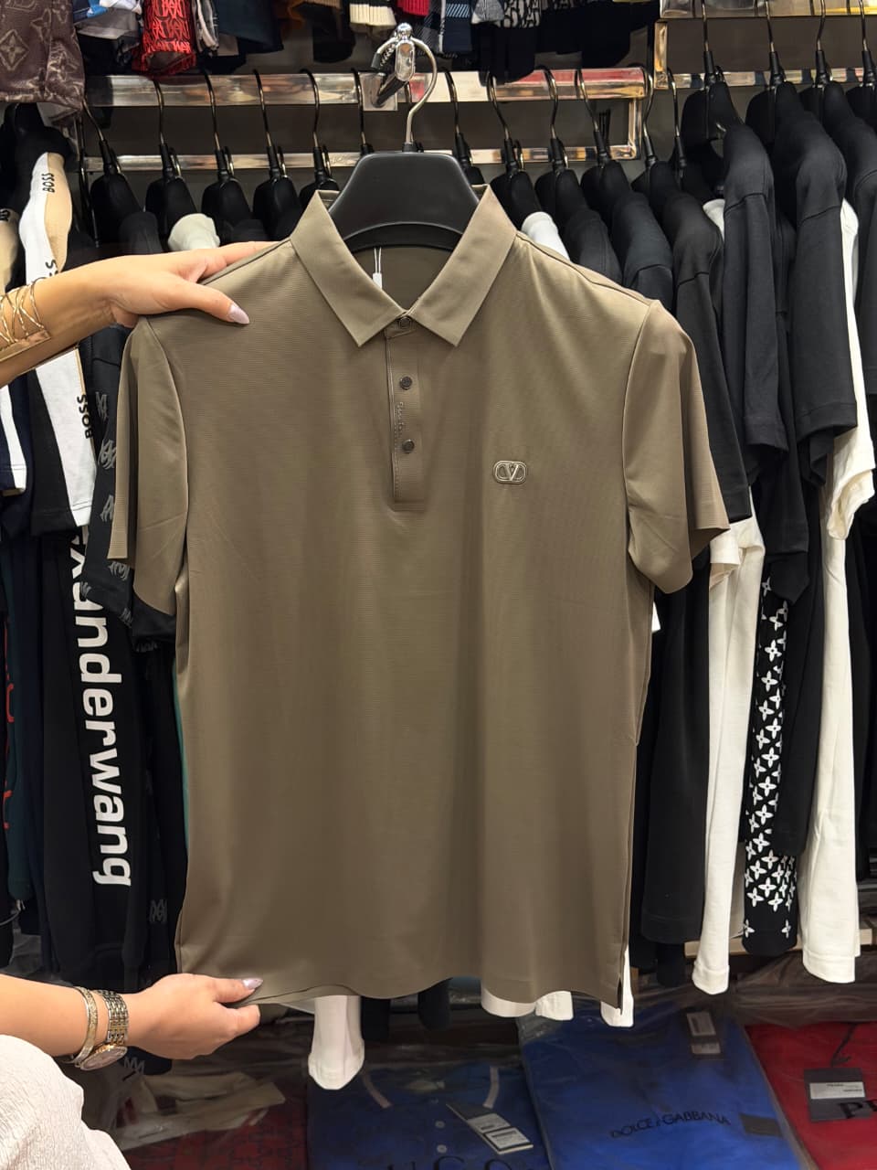 Valentino Stretchable Dri Fit Polo